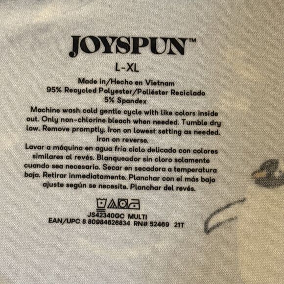 Lot Of 3 Secret Treasures/Joyspun Short Sleeve Sleepshirts Nightgowns Size L/XL - Picture 9 of 9